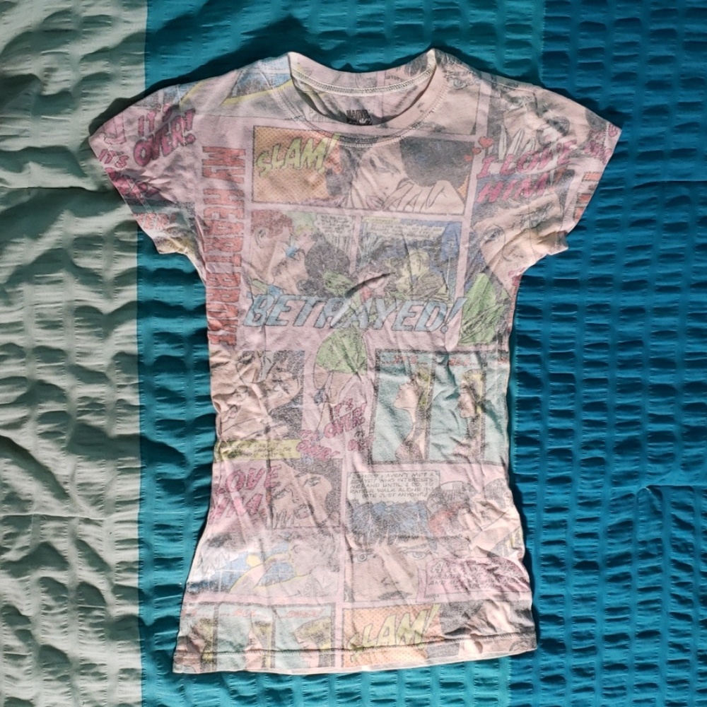 Marvel Comics Graphic T Shirt